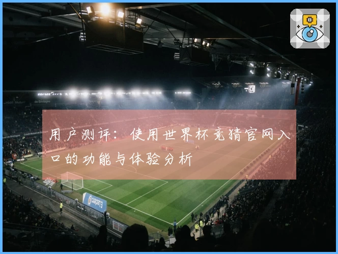 用户测评：使用世界杯竞猜官网入口的功能与体验分析