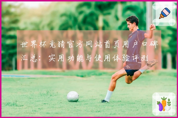 世界杯竞猜官方网站首页用户口碑汇总：实用功能与使用体验评测